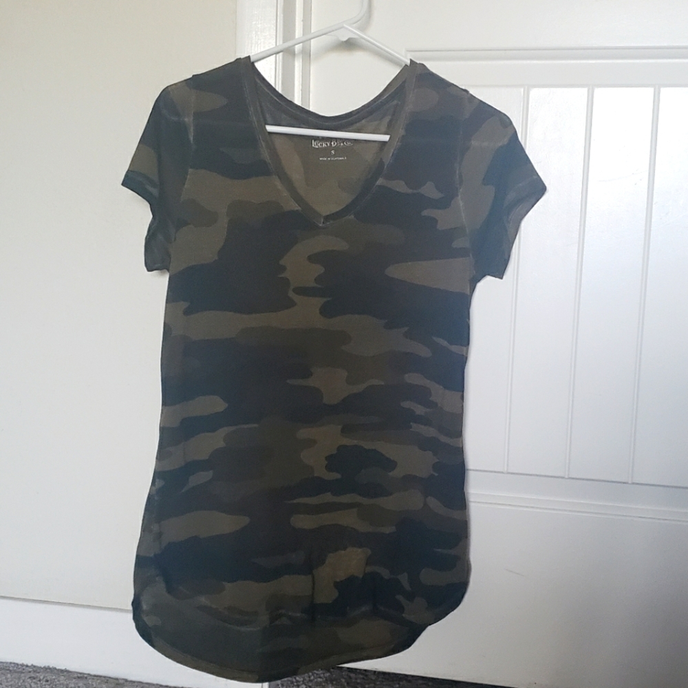 Lucky Brand Camo Tee